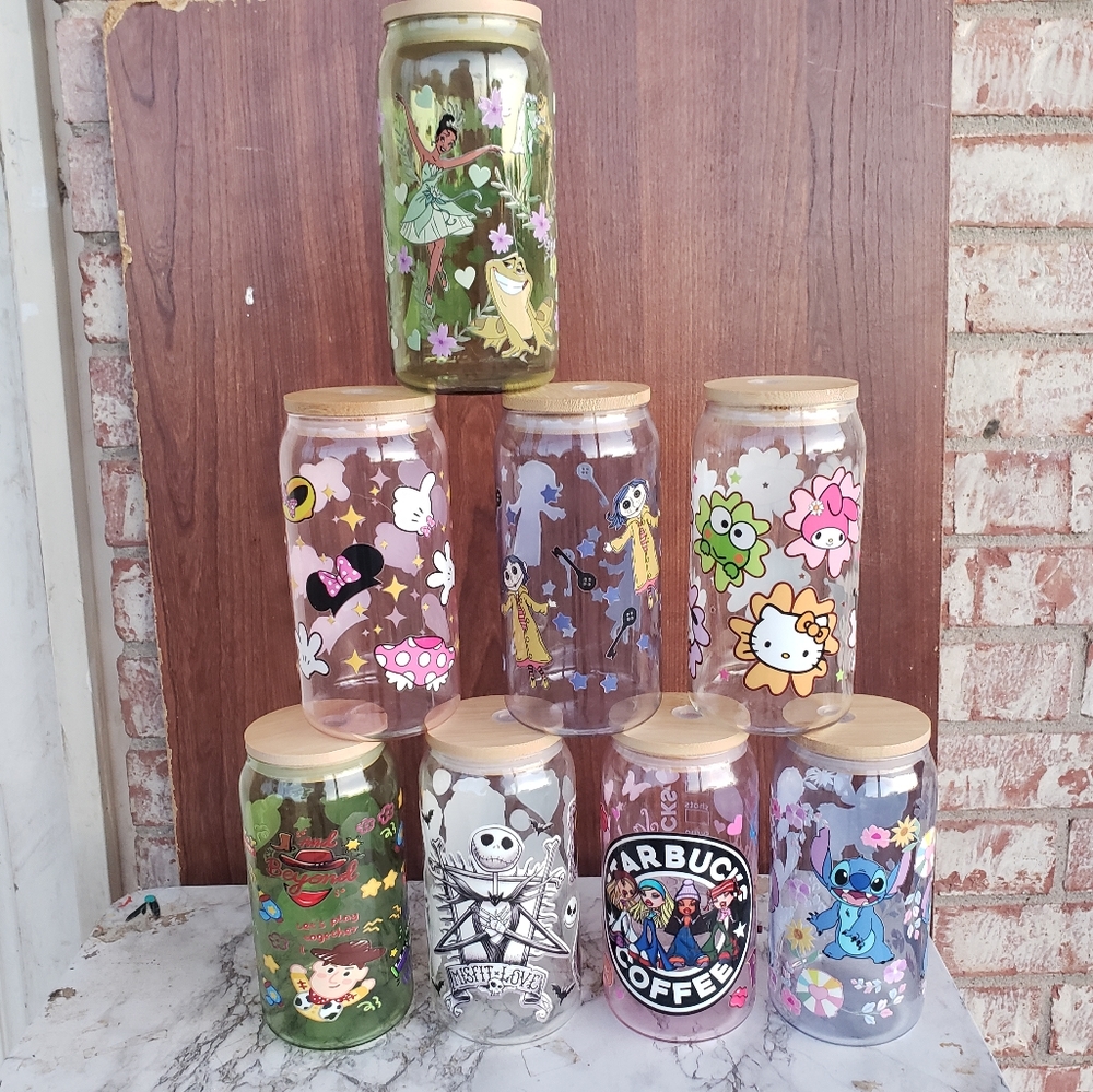 Libbey glass jar